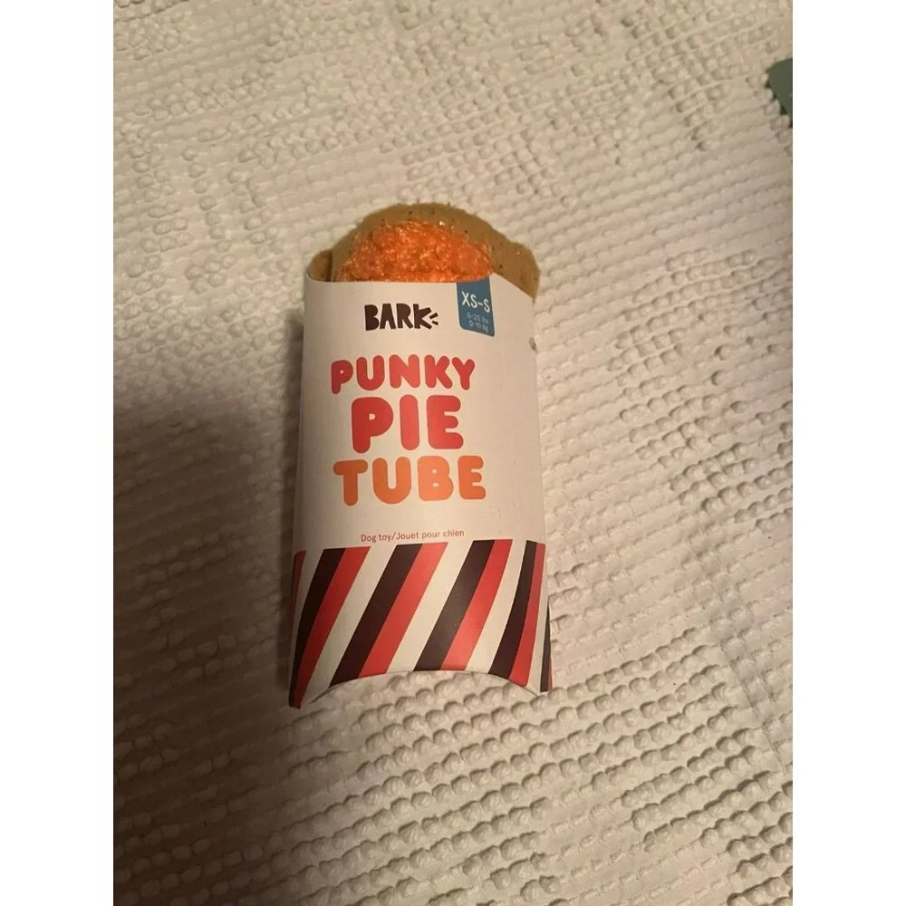 Bark Box Small Dog‎ Toy Punky Pie Tube